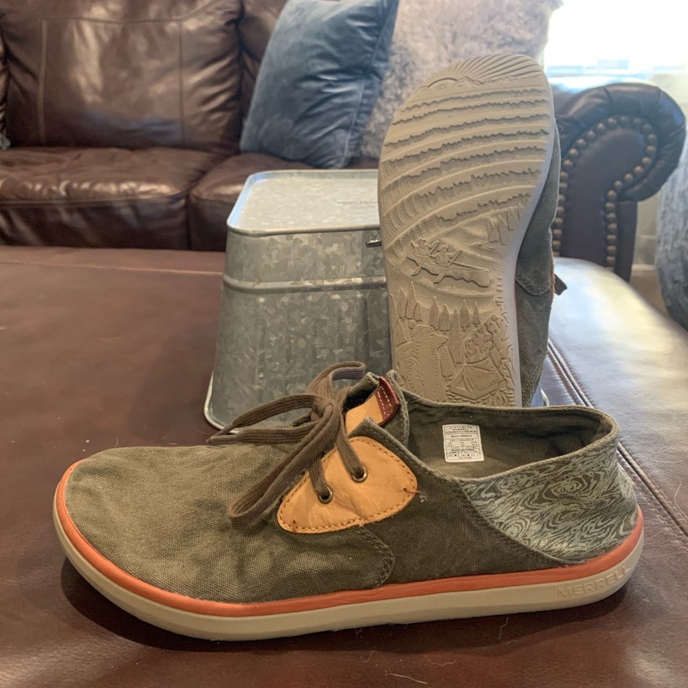 Merrell Men’s Casual Canvas Shoe Size 10.5